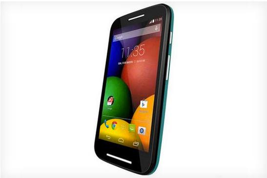 被联想收购后,摩托罗拉首款手机产品 moto e 官方图泄露